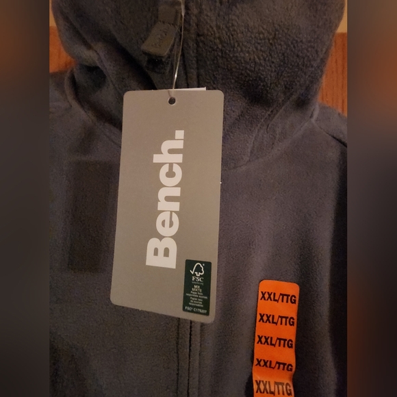 NEW- XXL BENCH ZIP UP HOODIE - Picture 2 of 4